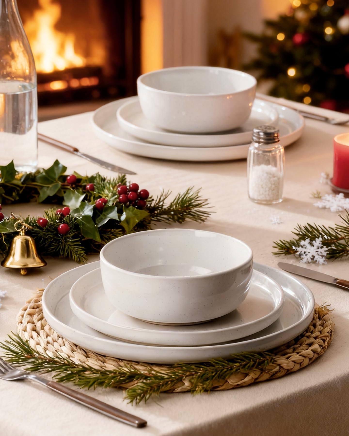 Famiware Milkyway cereal bowl with speckled finish for breakfast.