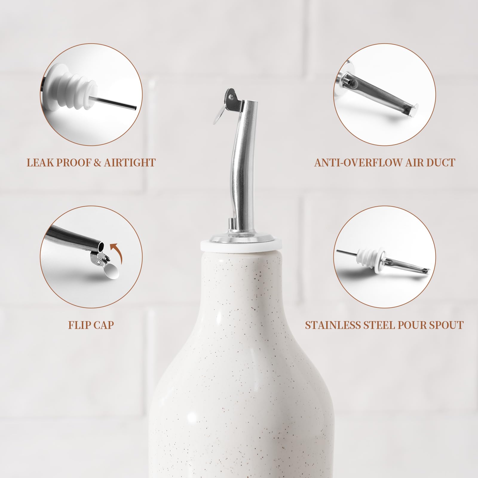 Famiware Milkyway engobe bottom detail adds elegant stability.
