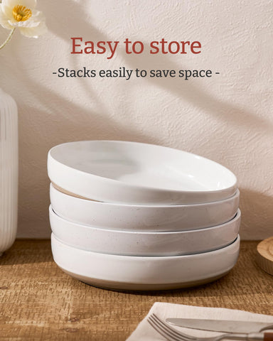Famiware Milkyway pasta bowl 8.25 inch, perfect for generous servings.