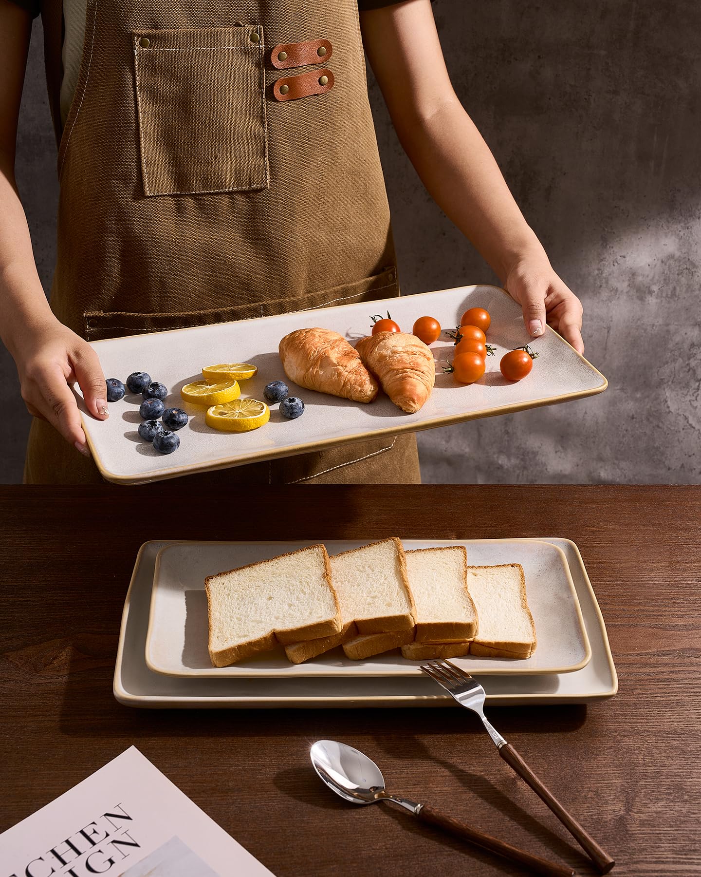 Famiware Ocean Series small platter perfect for cheese and desserts