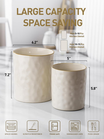 Famiware Ocean vanilla-white design complements kitchen decor beautifully