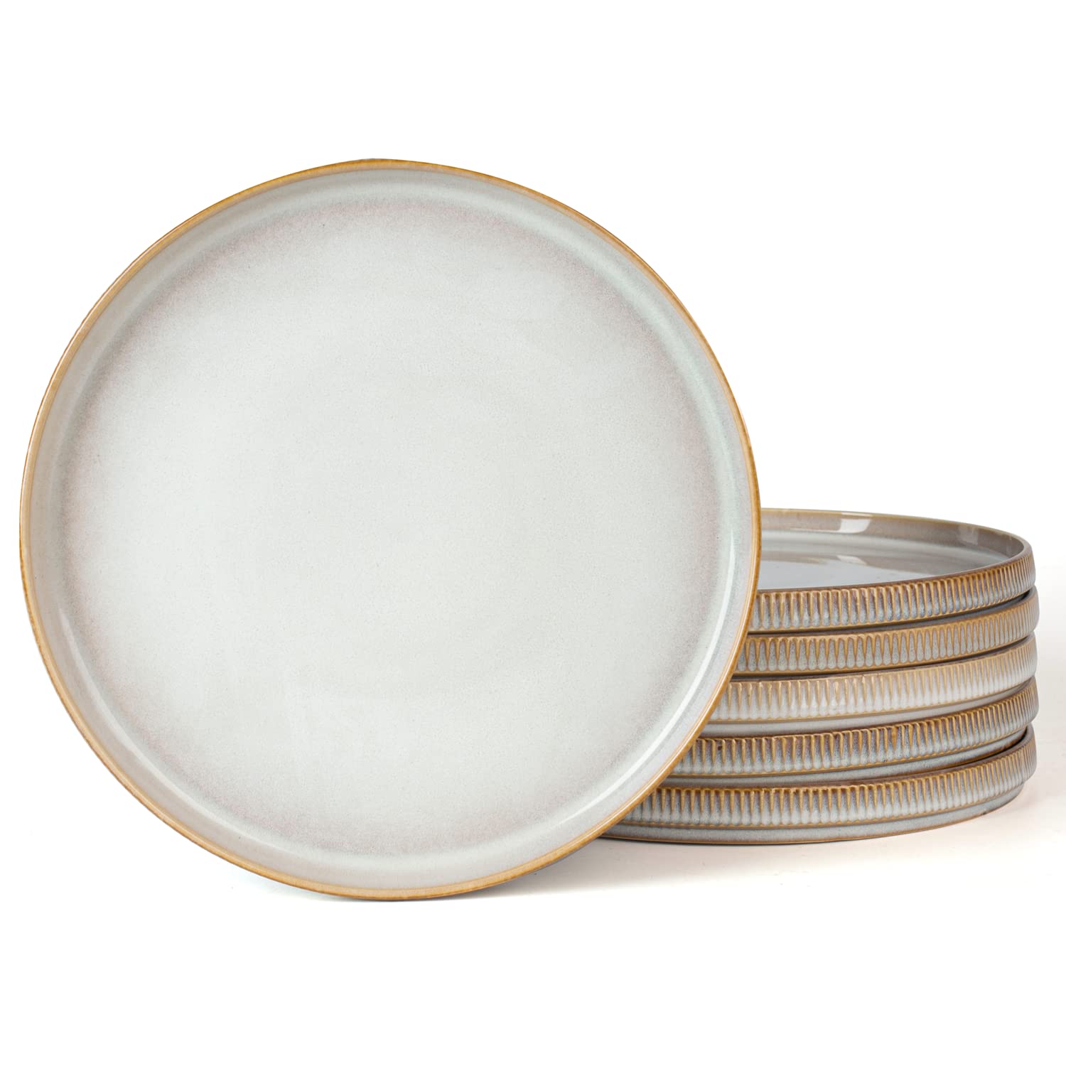 Famiware Star 10-inch dinner plate with lip edge for sauces.