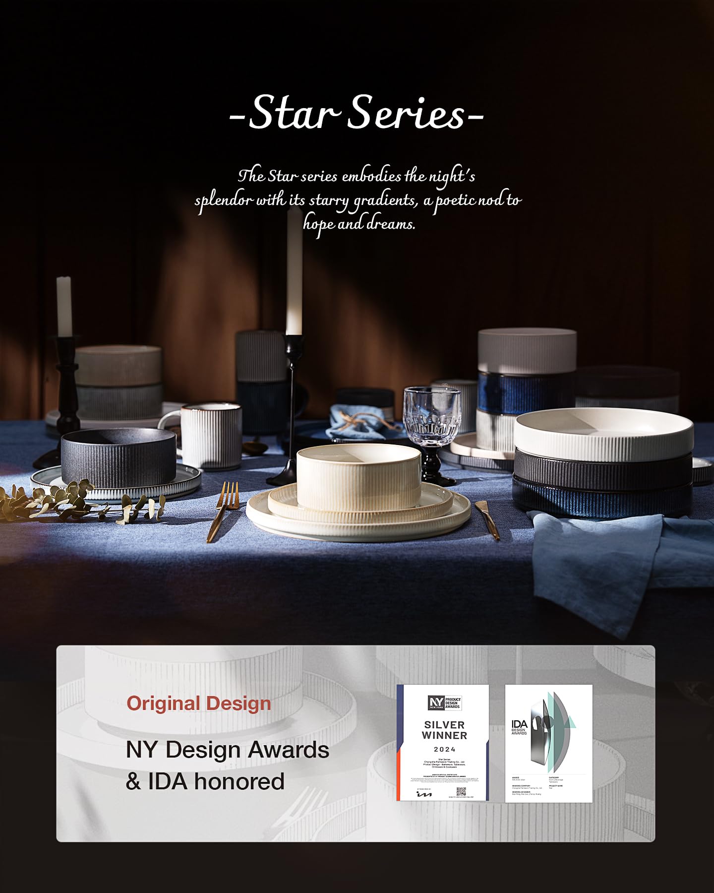 2340°F fired durable famiware Star bowls for long-lasting use