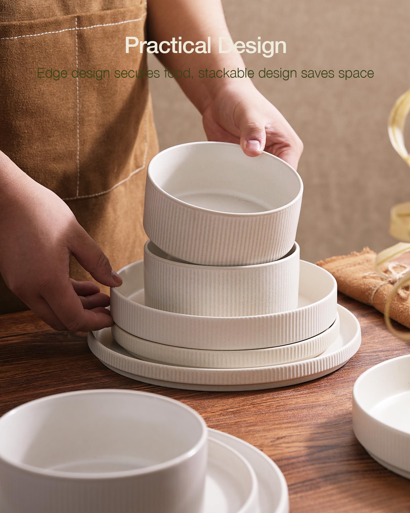 Famiware Star 10-inch dinner plate highlights generous meal presentation for serving.