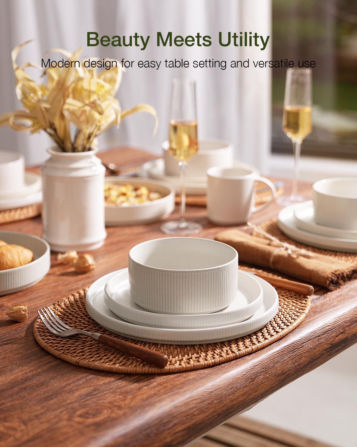 Famiware Star set double reactive glaze closeup showing one-of-a-kind color shifts in stoneware.