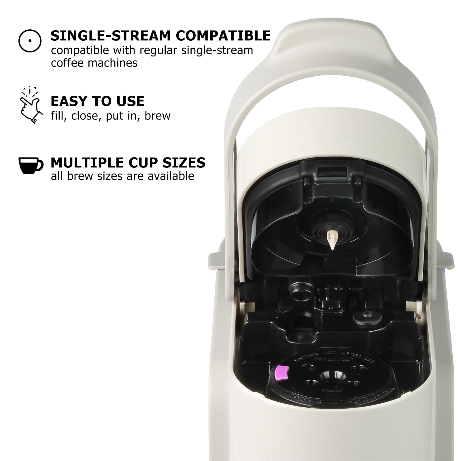 Fanativita eco-friendly coffee solution reduces disposable plastic waste.