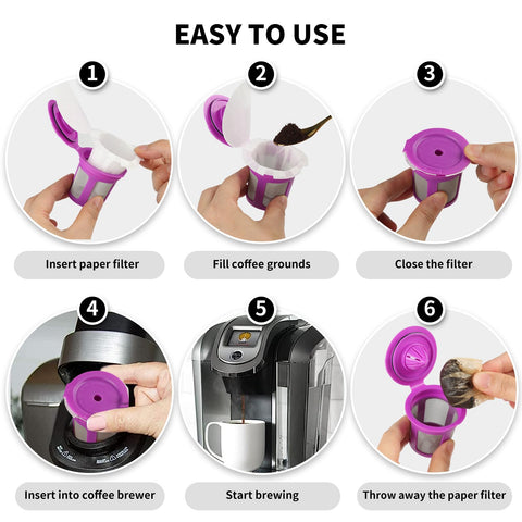 Use your own coffee with Fanativita filters to customize flavor and potentially lower costs.