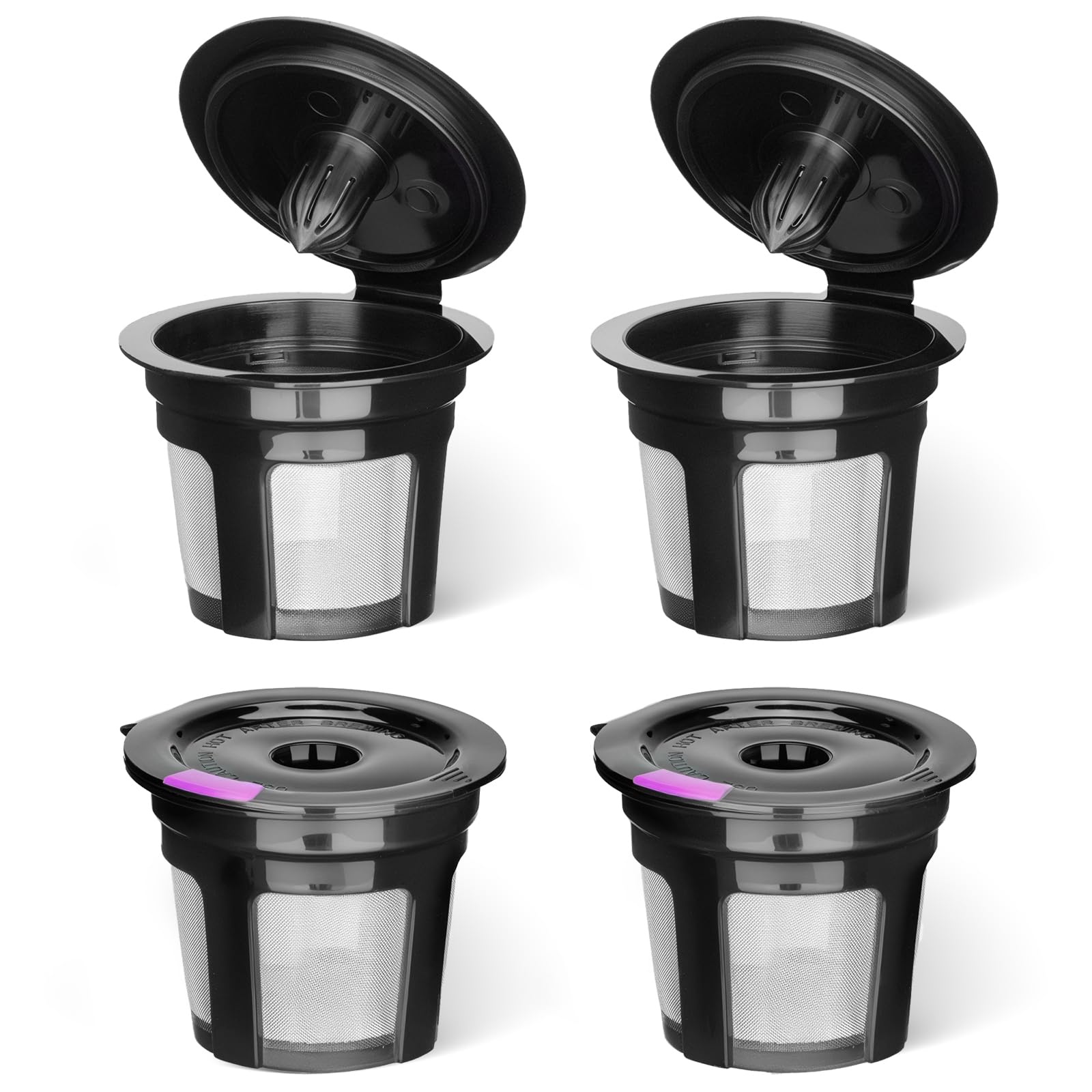 Fanativita reusable K-Cup with side-filtration mesh enhances flavor extraction.