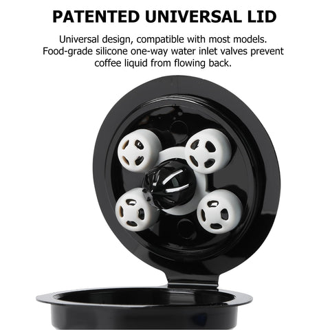 Fanativita stainless steel mesh and BPA-free shell for durable reuse.