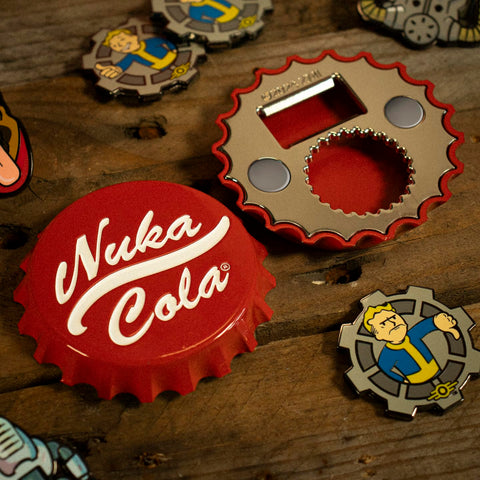 Fanattik Fallout Nuka-Cola bottle opener twist-off function on reverse side.