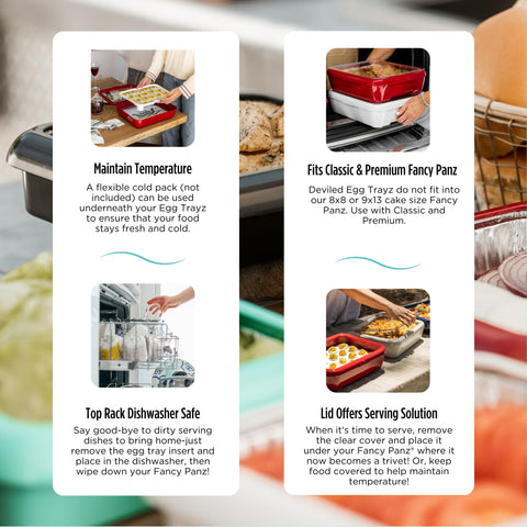 Fancy Panz Serve-ready tray for elegant, confident hosting.