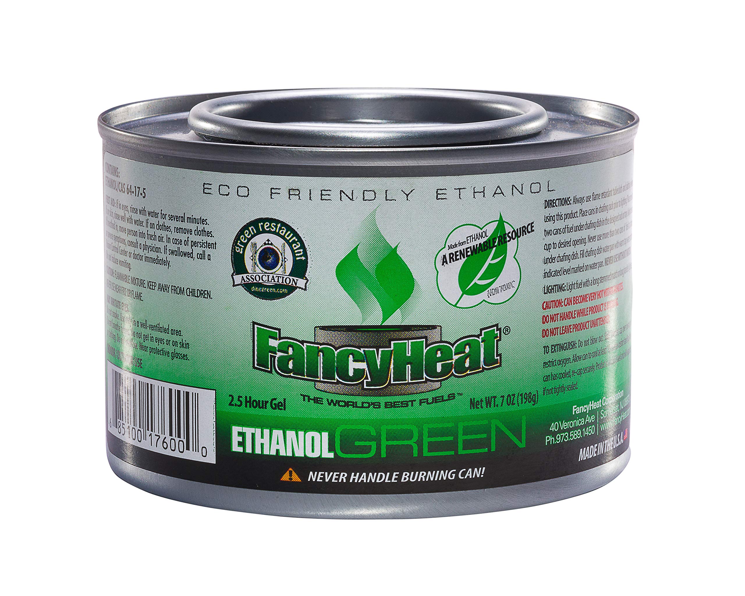 FancyHeat cans in chafing dish holders ready for safe, hot serving.