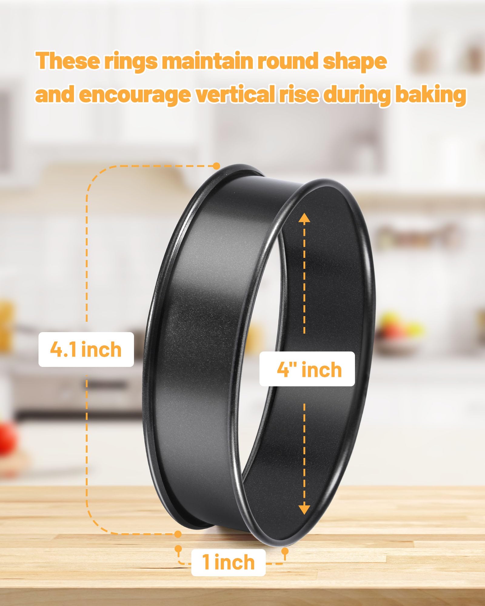 FANGSUN easy release and dishwasher-safe rings simplify cleanup after cooking