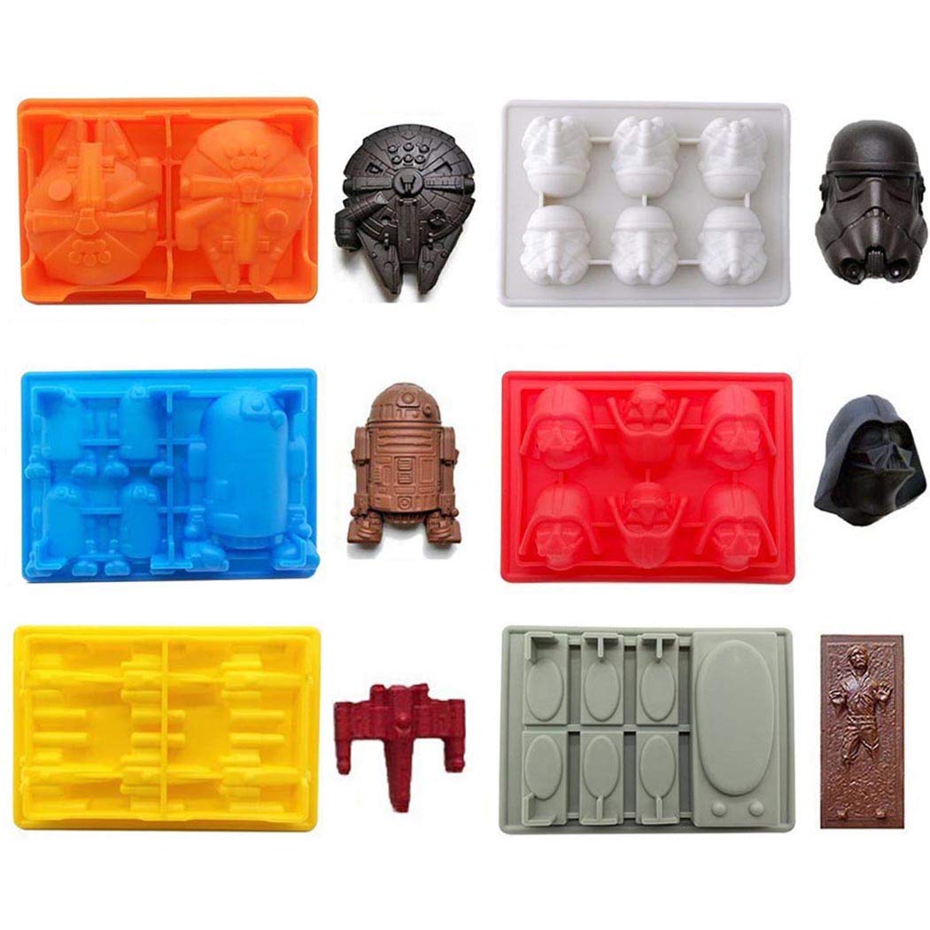 FantasyBear Death Star close-up silicone mold for precise dessert shapes.