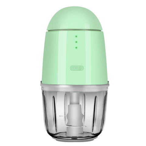 Fanxieast cordless mini chopper front view, ideal for compact kitchens.