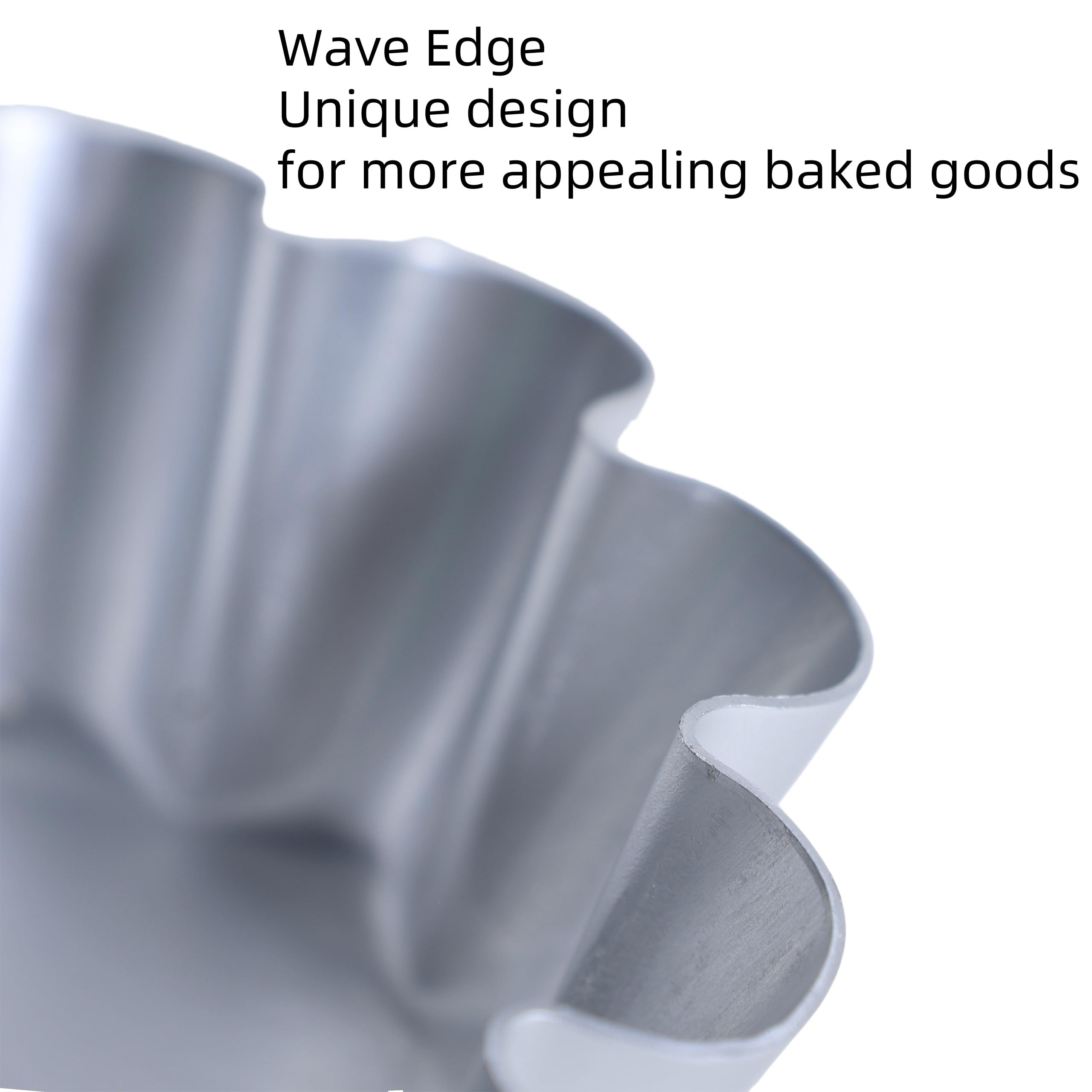 FAQQI large 4.5-inch dessert molds ready for family servings