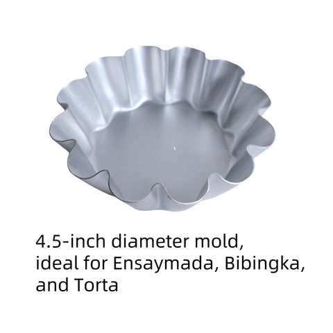 FAQQI six-piece ensaymada mold set for large-batch baking