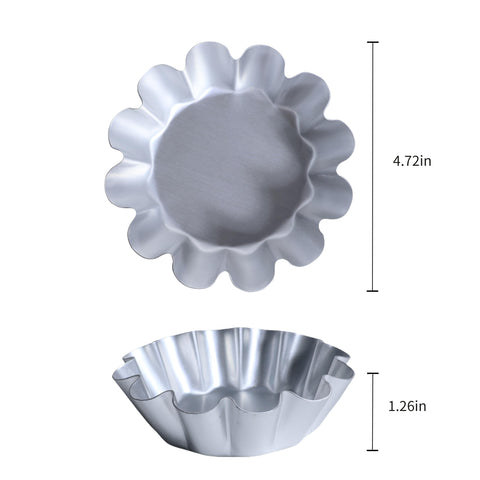FAQQI torta molder 4.5-inch set for elegant round cakes