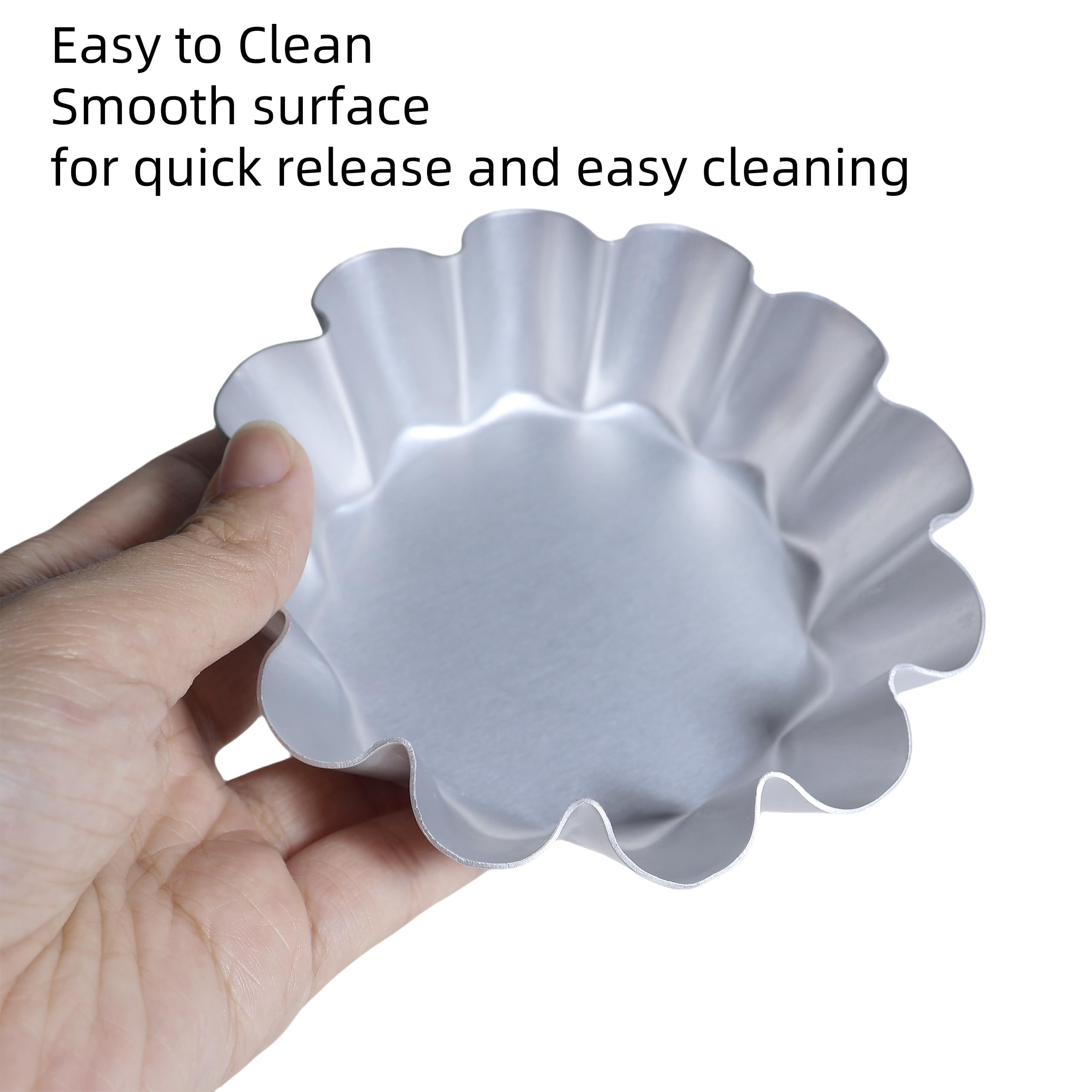 FAQQI wave-edge design molds for professional presentation