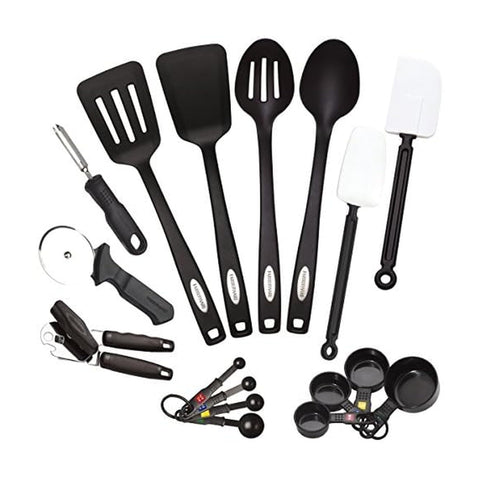 Farberware Classic 17-Piece Tool and Gadget Set for non-stick cookware and easy weeknight cooking