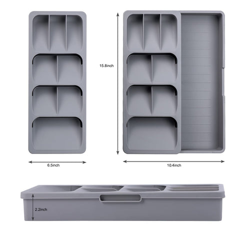 Faridabio small box provides space for miscellaneous utensils and napkins.