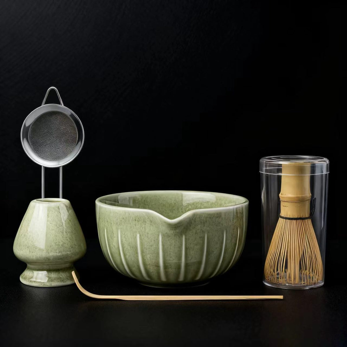 Farielyn-X Matcha Bowl 19oz ceramic with a smooth glaze for easy pouring.