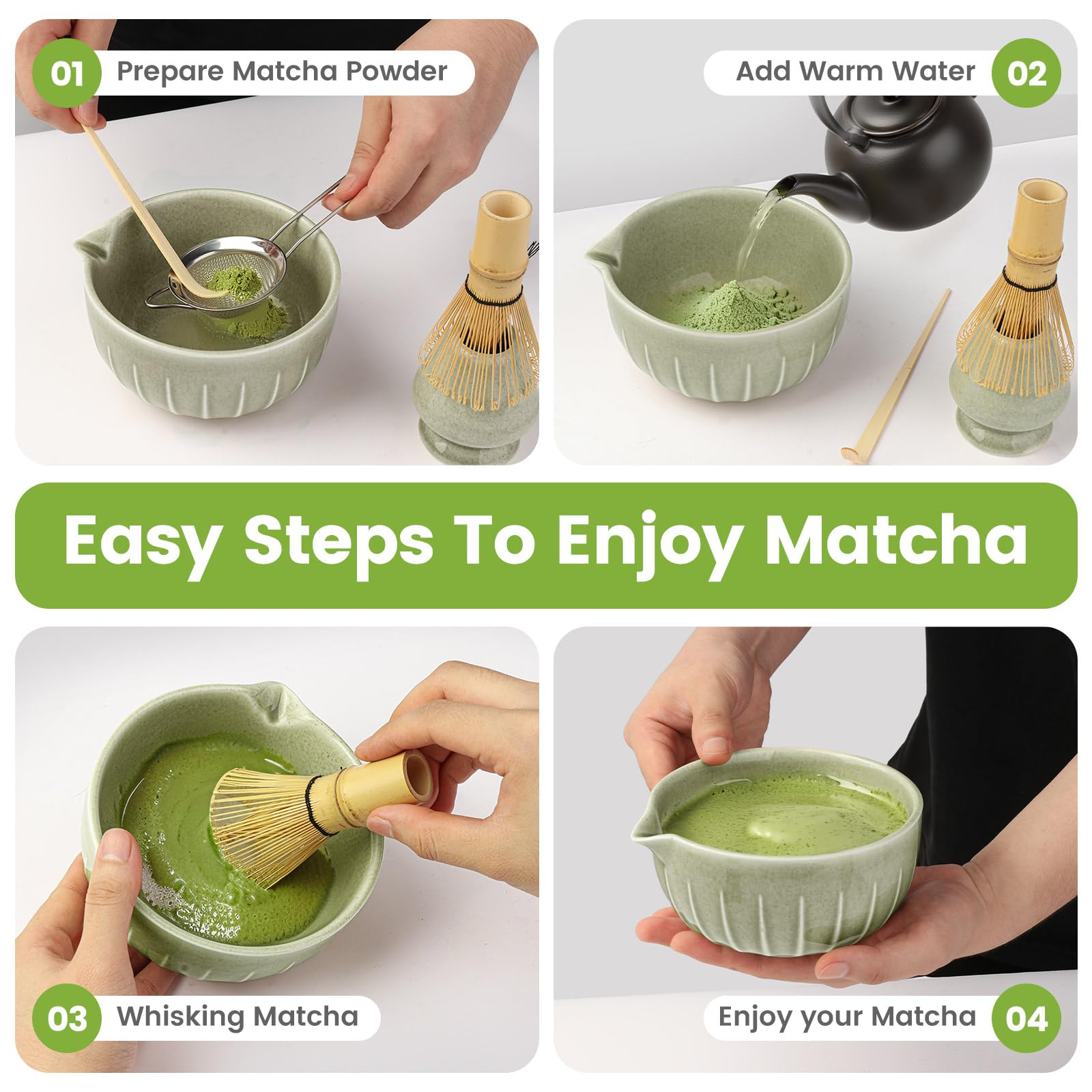 Farielyn-X Gift-Ready Matcha Set ideal for tea lovers.