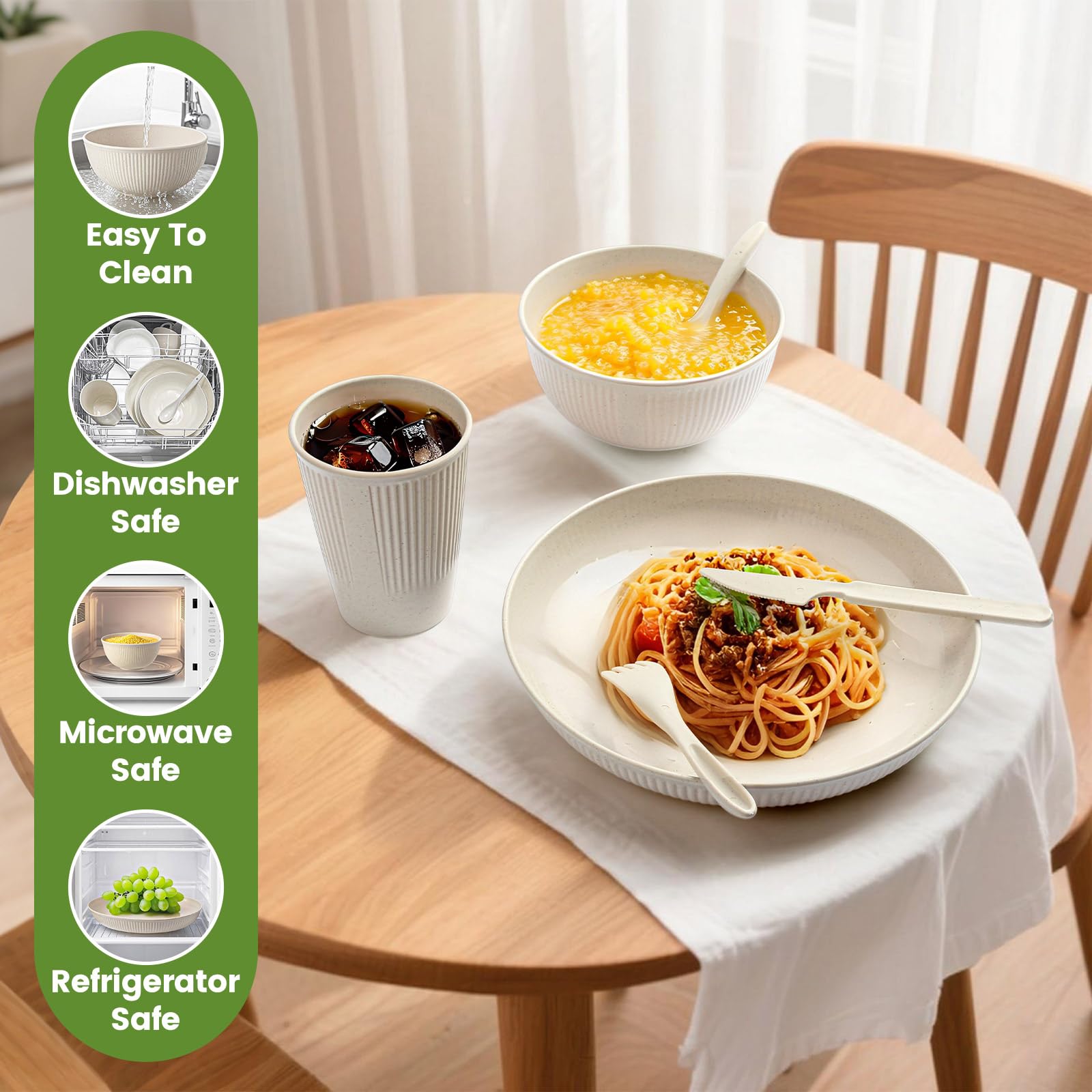 Farielyn-X twelve-ounce cups suitable for hot or cold beverages.