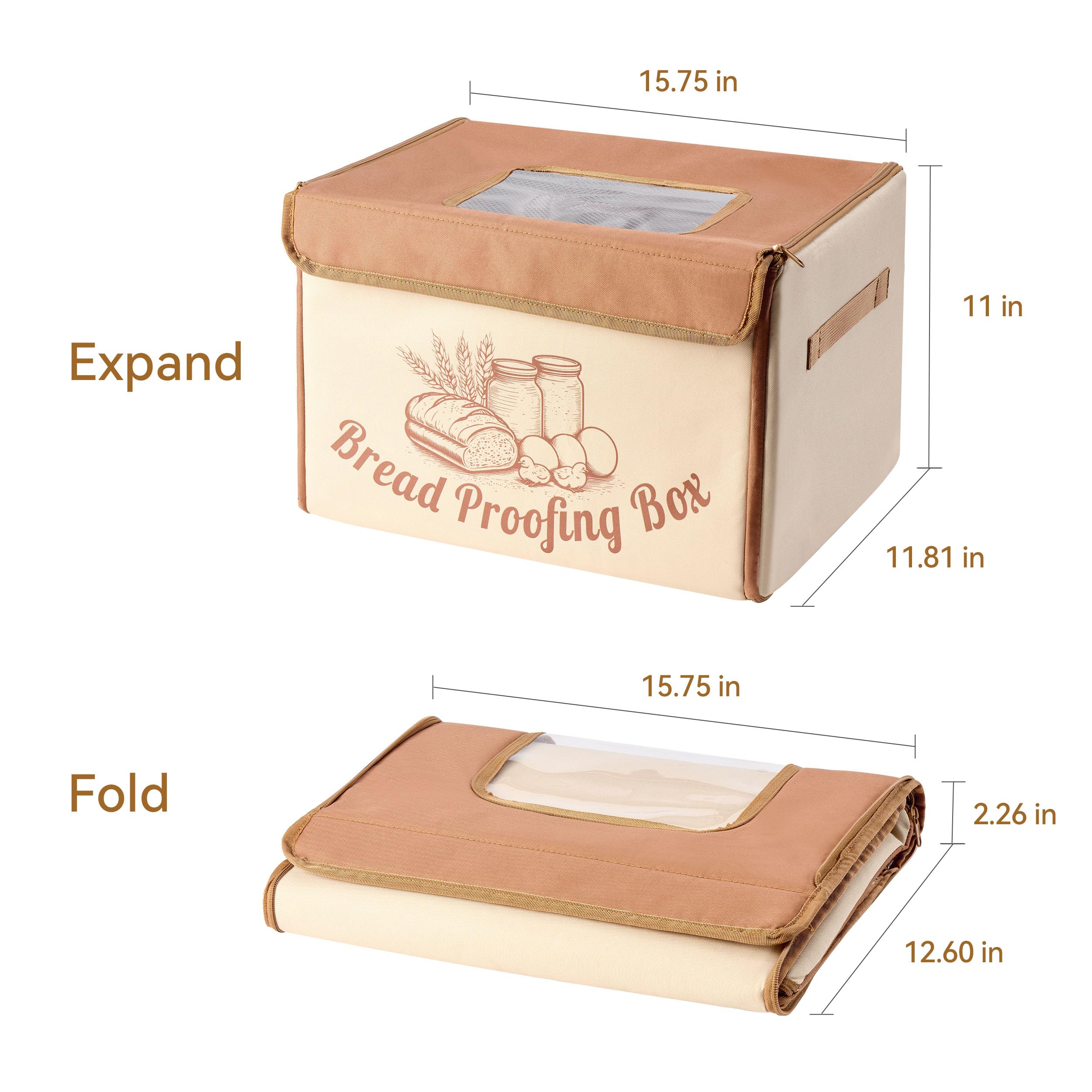 FarWalx Bread Proofing Box in a kitchen setting for versatile use