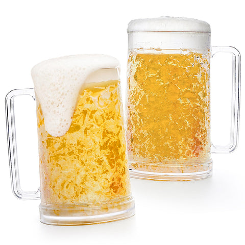 Fasmov freezable mug features a weighted base for steady use