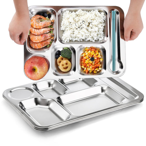 Fasmov stackable dinner tray shown in compact storage position.