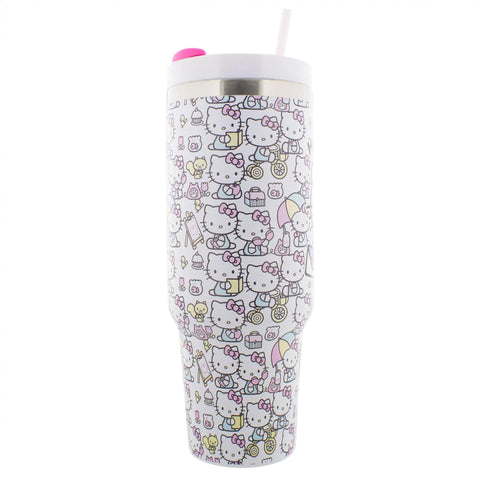 Fast Forward Hello Kitty 40oz tumbler Hello Kitty artwork for fans and everyday delight.