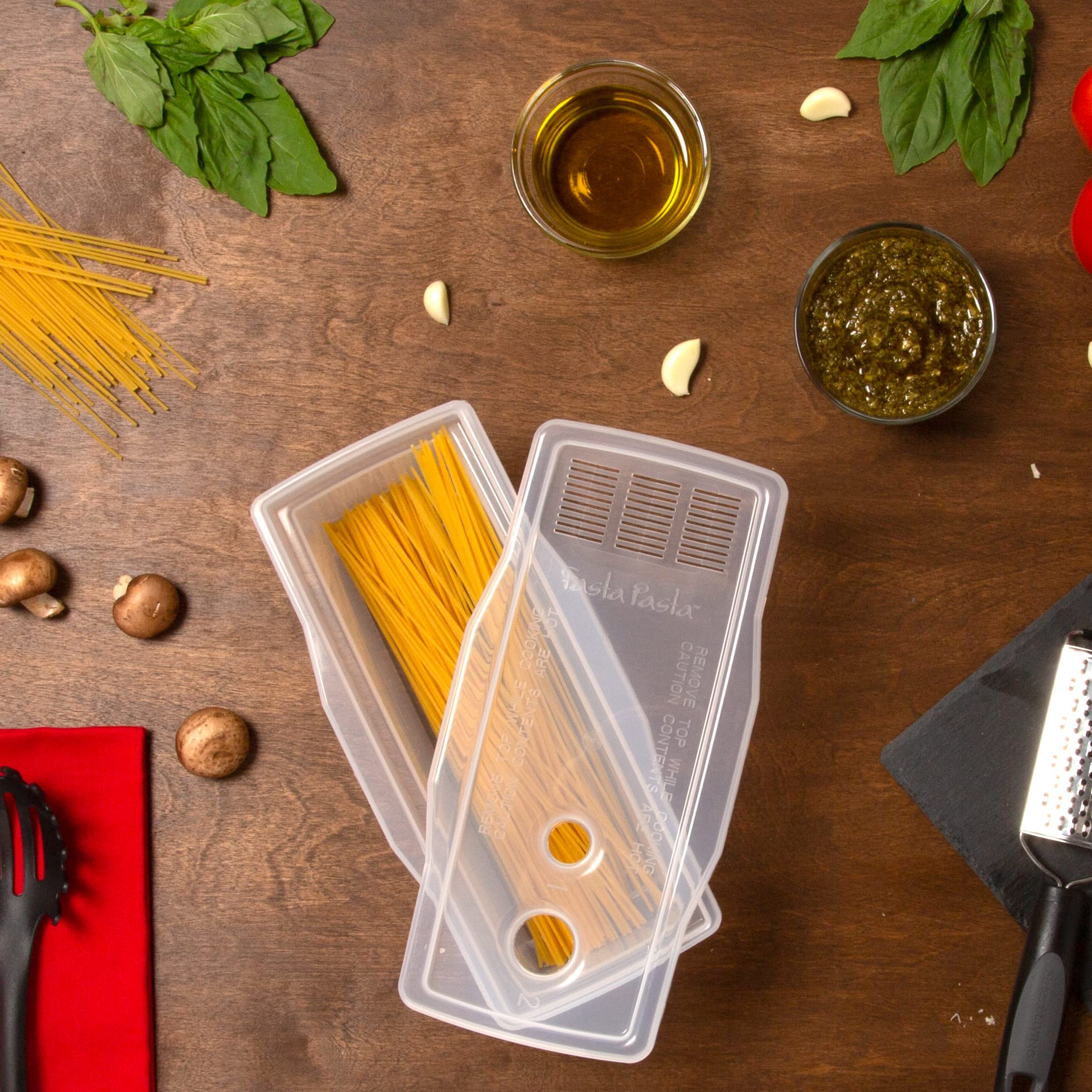 Fasta Pasta compact design fits small kitchens and drawers