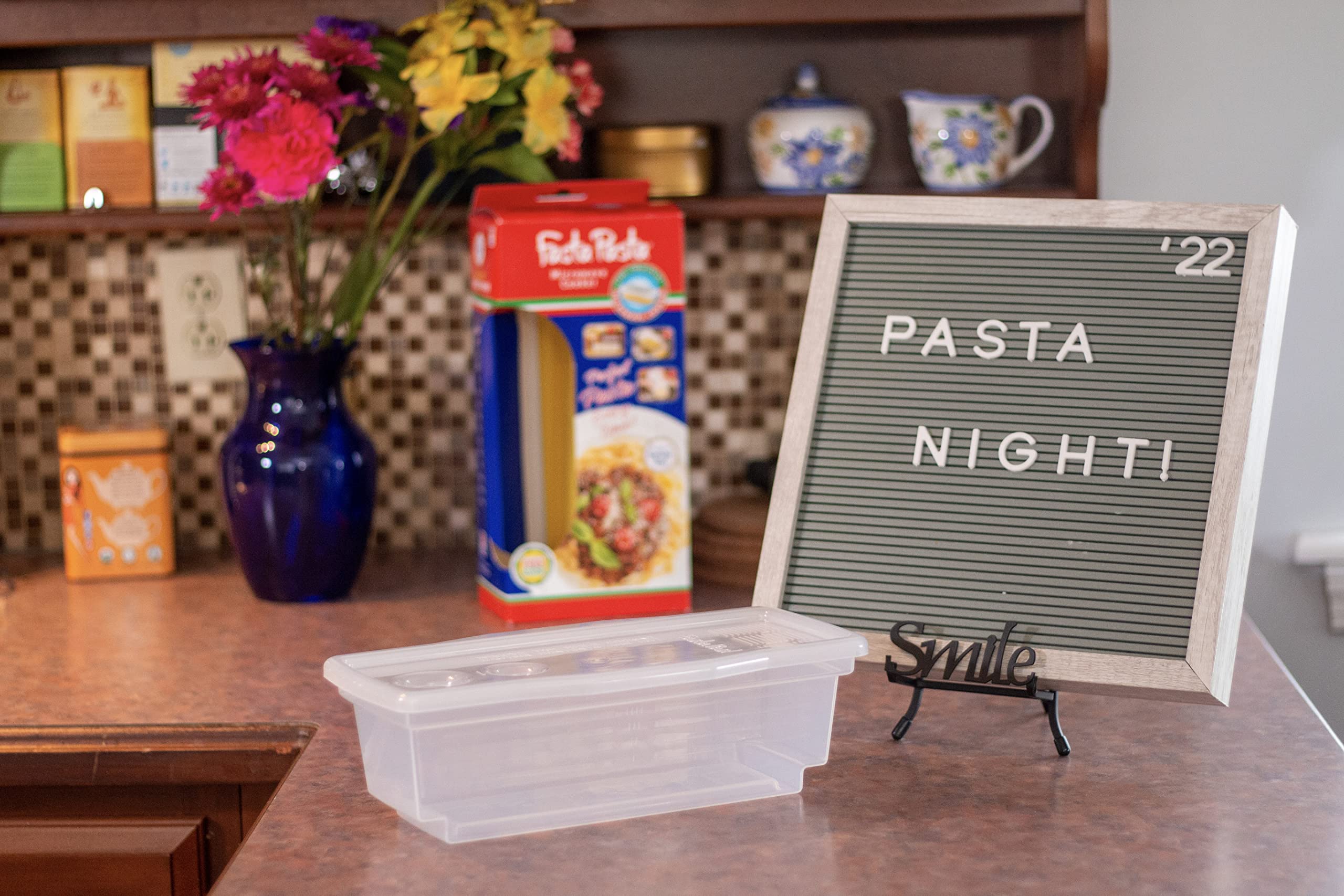 Fasta Pasta easy clean-up after meals saves time and effort