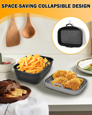 Fastand nonstick liner is dishwasher safe for quick cleaning.