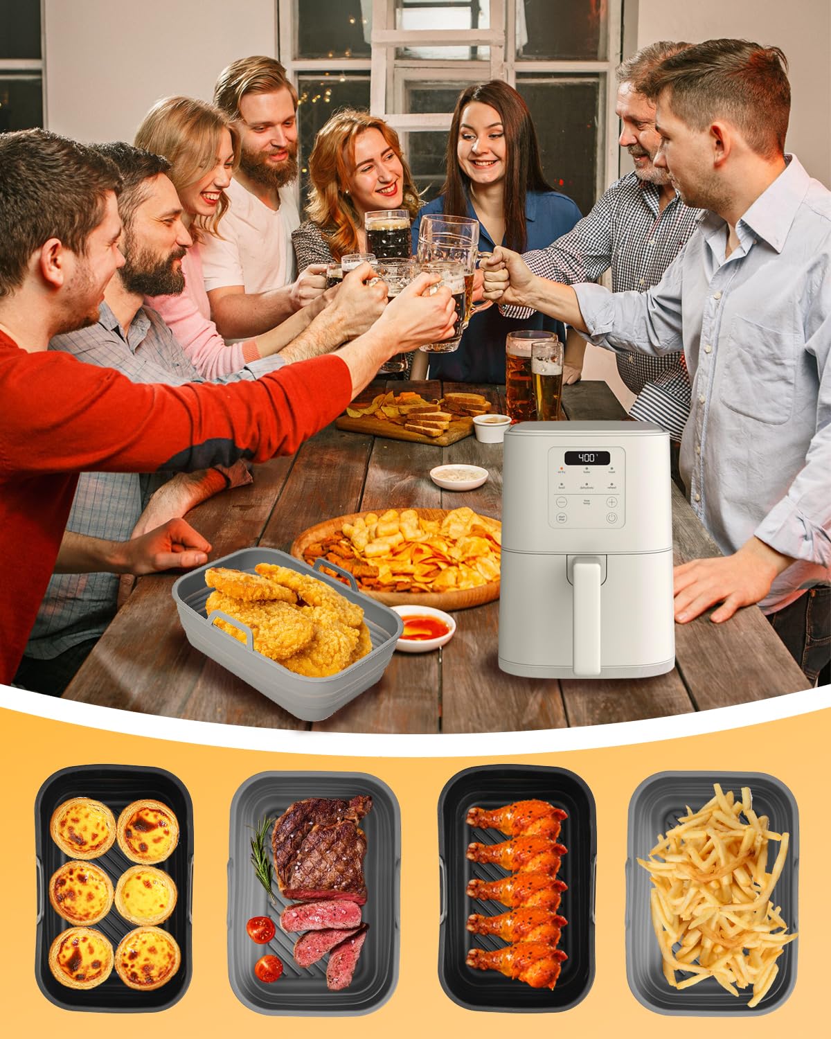 Fastand two-pack provides flexibility for different meals.