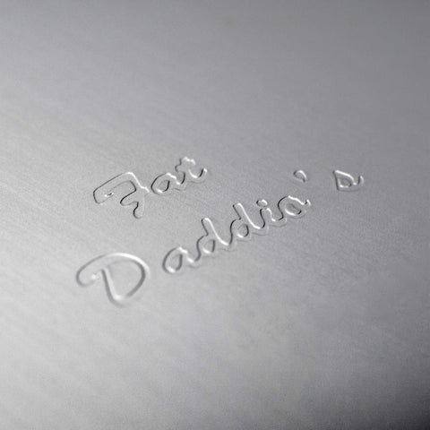 Fat Daddio's bakery‑tough cake pan designed for daily kitchen use.