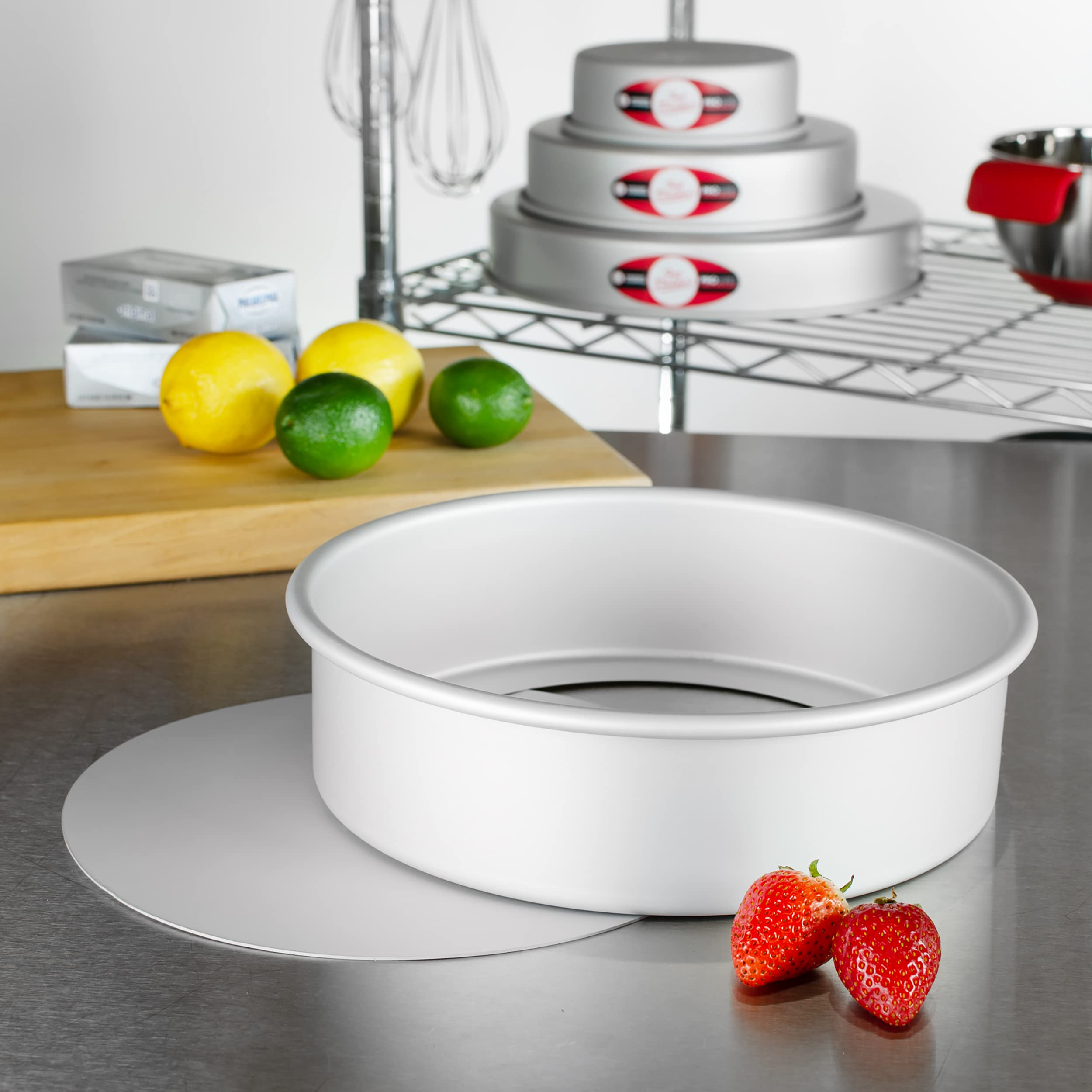 Fat Daddio's PCC-103 10x3 inch depth pan for precise cheesecakes.