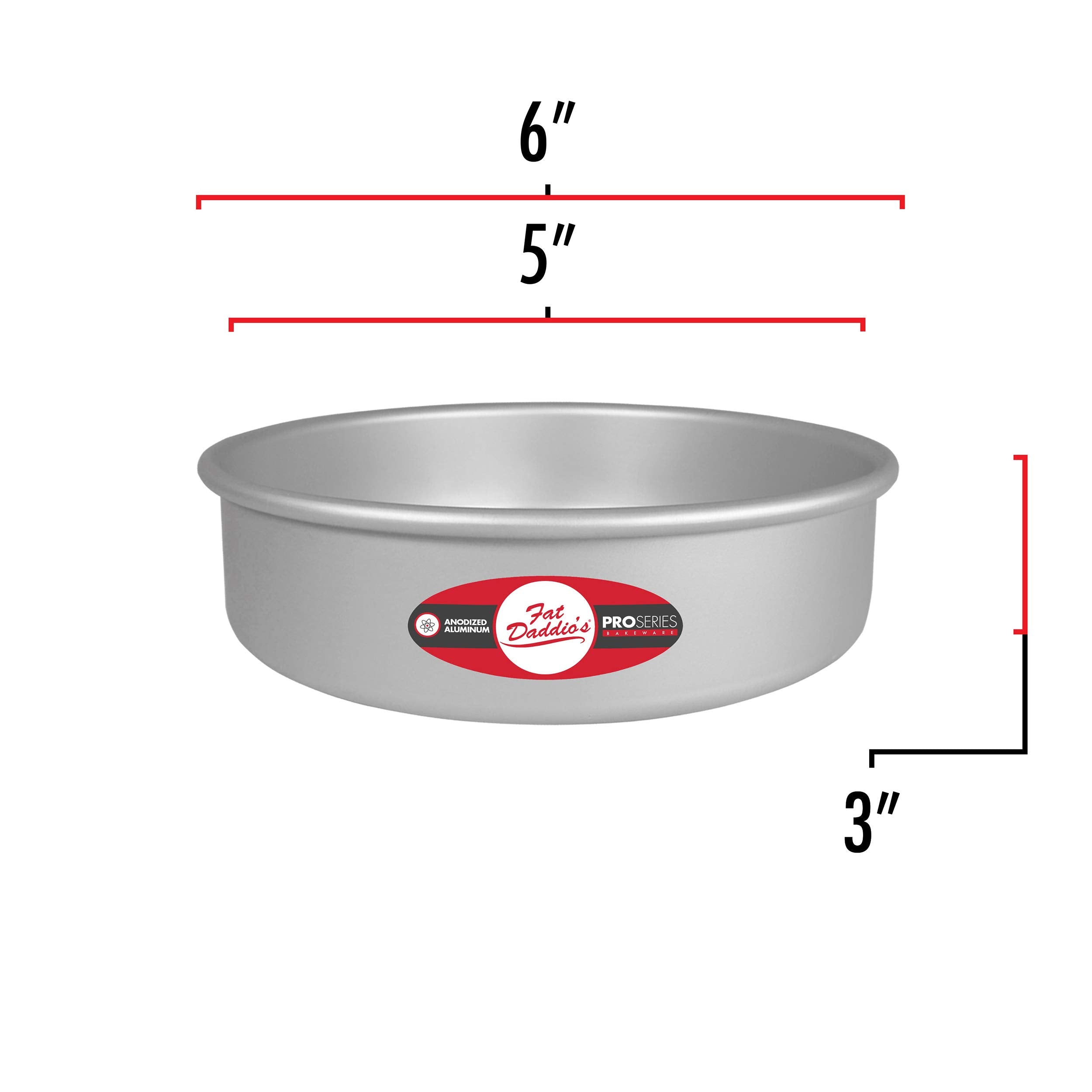 Fat Daddio's PCC-53 oven-ready design supports reliable baking results