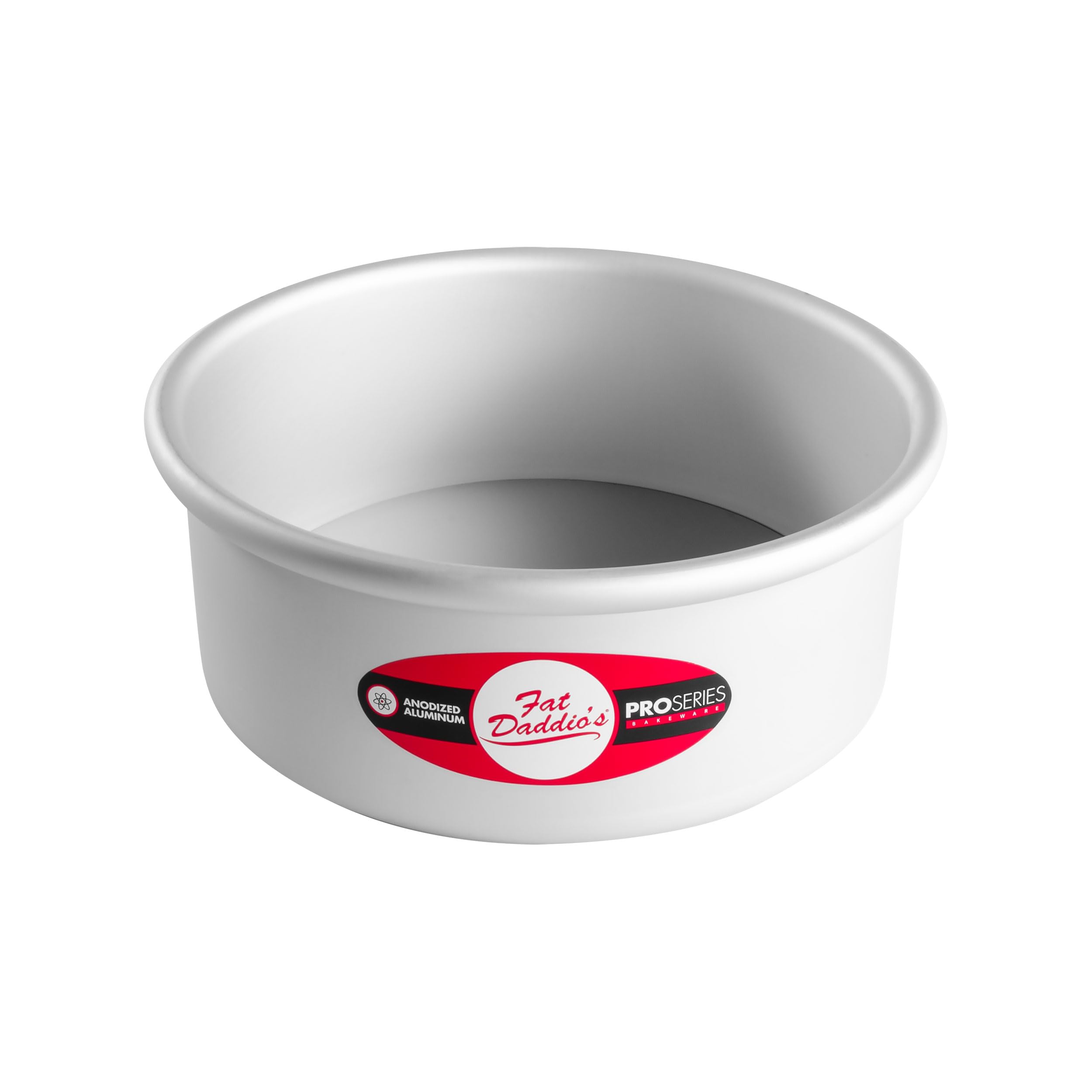 Fat Daddio's PCC-73 cheesecake pan side shot highlights sturdy aluminum construction