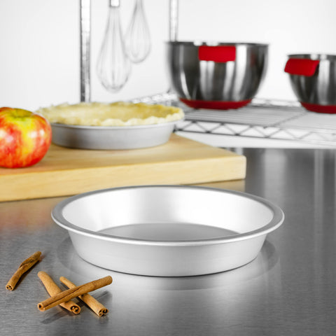 Fat Daddio's pie pan fits 10-quart air fryers for versatile baking