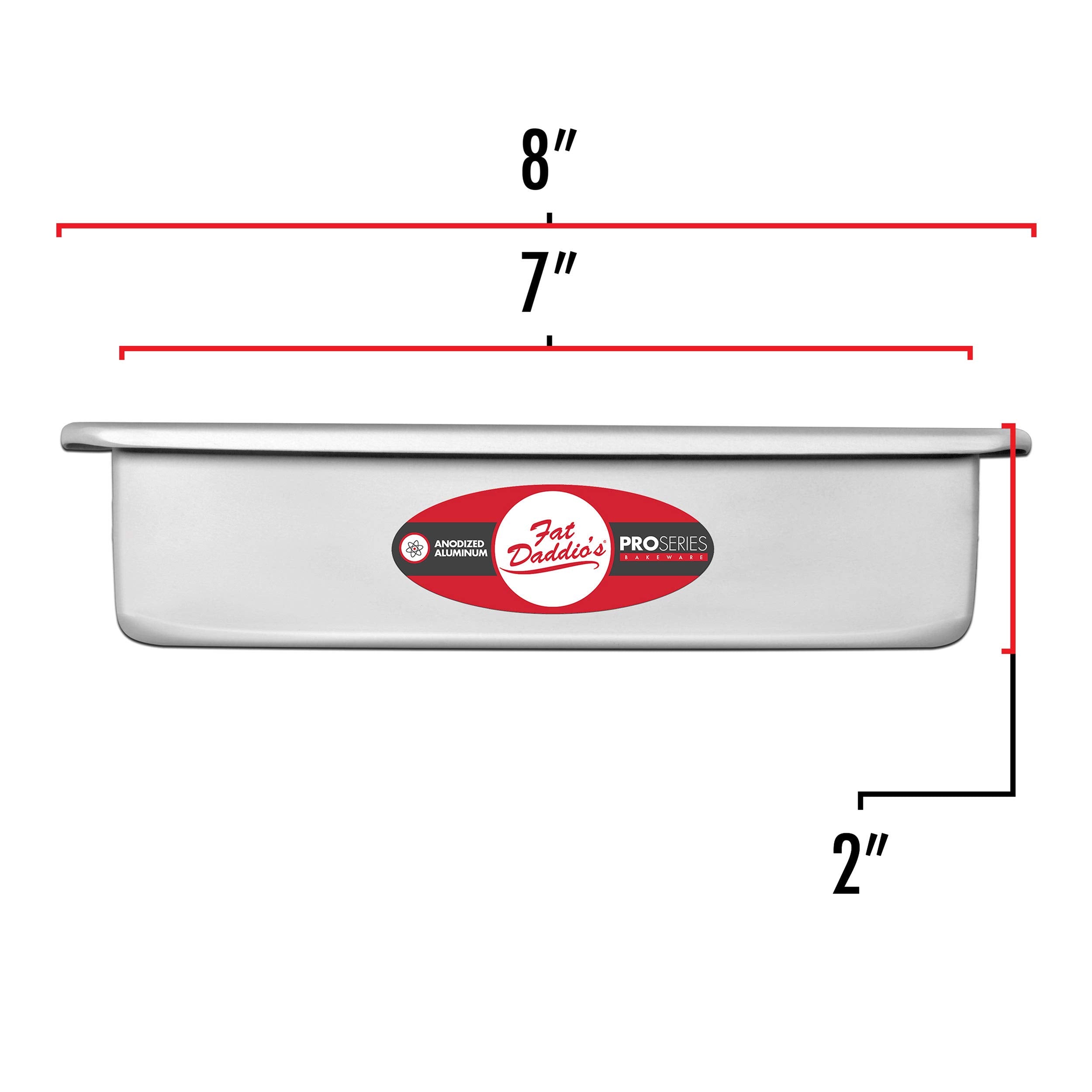 Fat Daddio's POB-7112 interior detail, non-reactive surface safe with citrus.