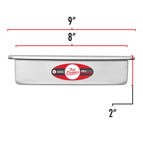 PSQ-882 interior dimensions 8x8x2 inches for precise bakes