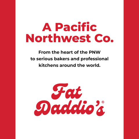 Fat Daddio's anodized pan offers smooth release during cake baking.