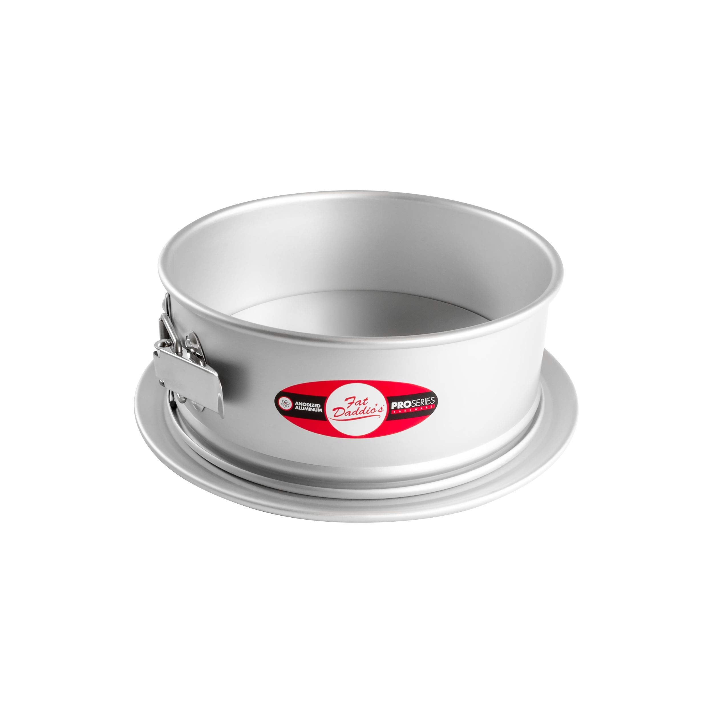 Fat Daddio's Pan with stainless buckle ensures secure release and precise slices