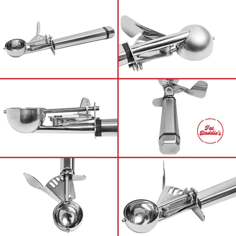 Fat Daddio's SCTP-100 measures 1 1/2 tsp for consistent bake sizes.