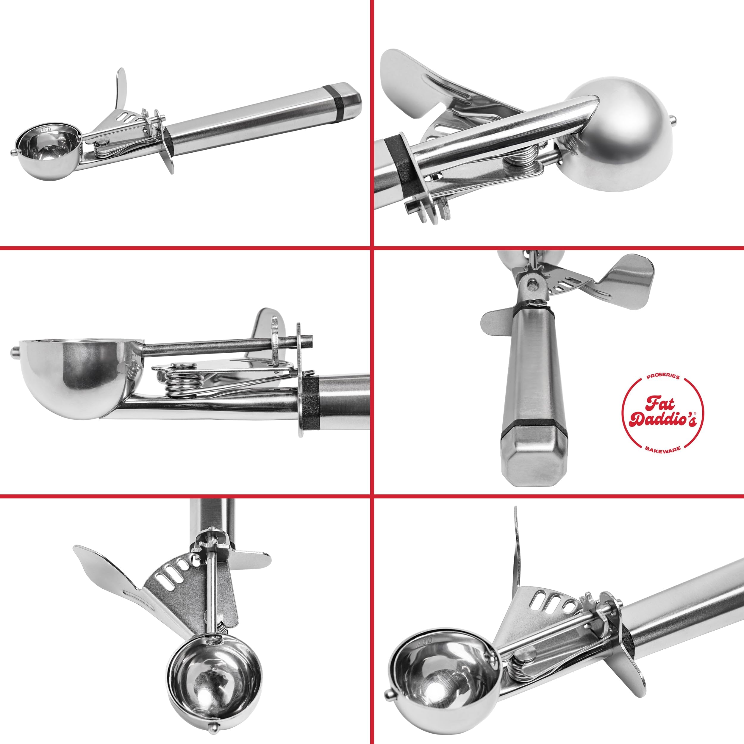 Fat Daddio's SCTP-40 shows 25 ml measurement for precise portions.