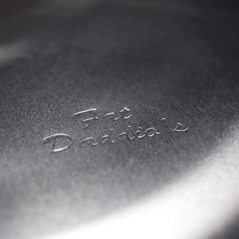 Durable Fat Daddio's SP-QTR pan stands up to daily professional use.
