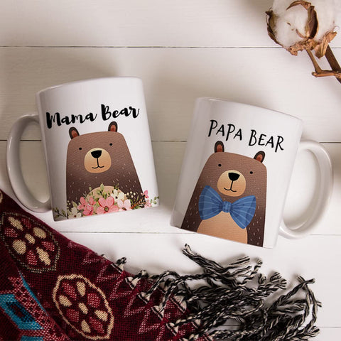 Fatbaby couple gift box featuring mama and papa mugs for shared moments.