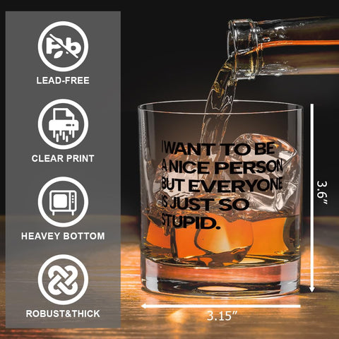 Fatbaby Father’s Day glass suitable for dads, colleagues, and friends who enjoy whiskey.